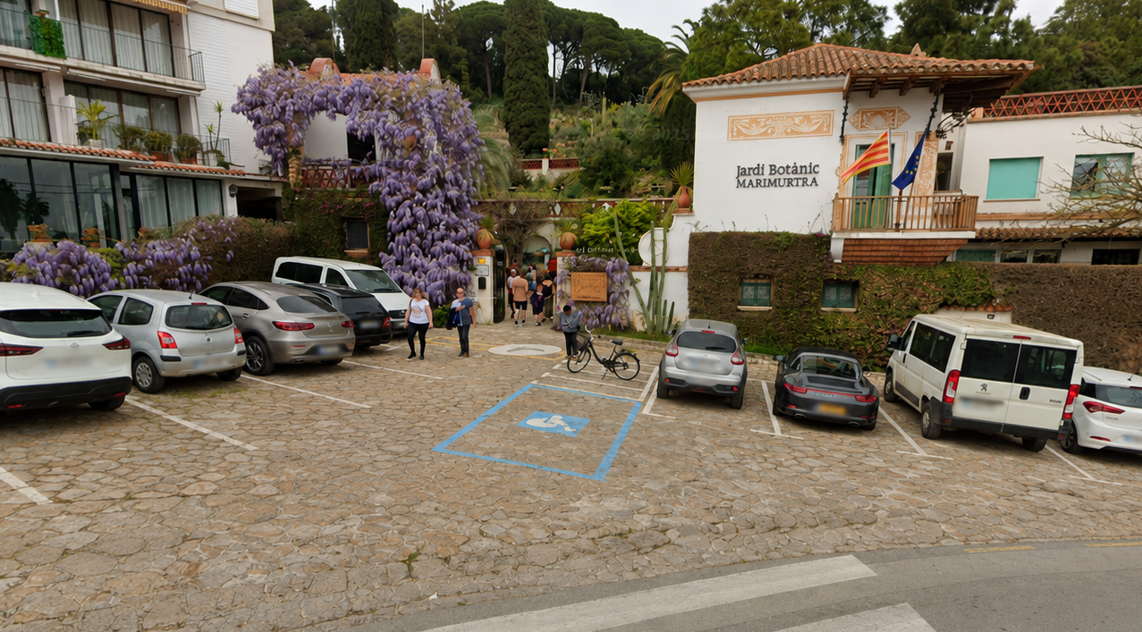 parking accessibilitat marimurtra
